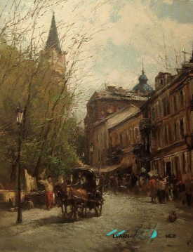 Old Kyiv painting