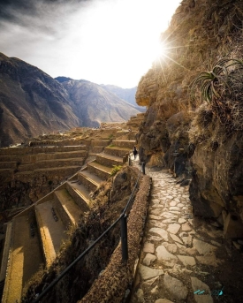 Ollantaytambo stairs