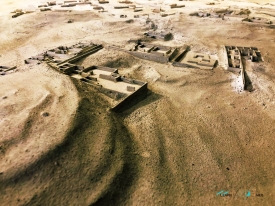 Pachacamac aerial view