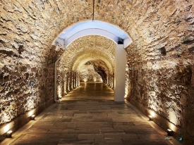 Panathenaic stadium tunnel