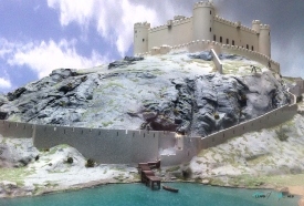 Reconstruction of Harlech Castle