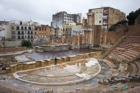 Roman Theatre of Cartagena view