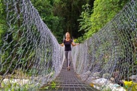 Rwenzori Mountains National Park bridge