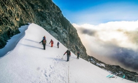 Rwenzori Mountains National Park snow