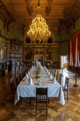 Schloss Wernigerode dinner table