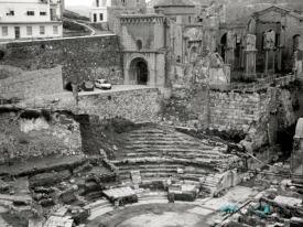 Teatro Romano de Cartagena antigua foto