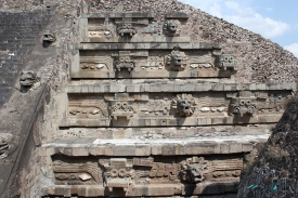 Teotihuacan Citadel Temple of the Feathered Serpent
