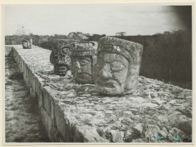 Teotihuacan heads of stone