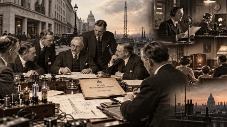 The BBC began as a company, before it became a public institution