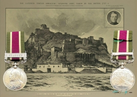 Tibet Medal  bar Gyantse capture of the Impenetrable Fortress 