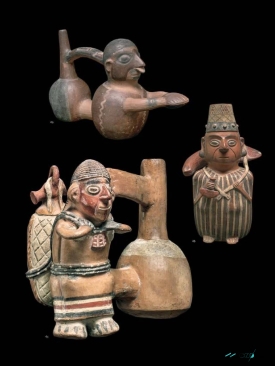 Vasijas escultoricas procedentes de Pachacamac Museo Etnologico de Berlin