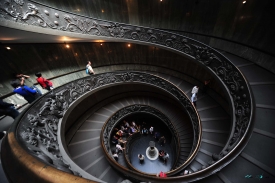 Vatican Museums stairs