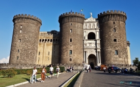 castel nuovo front of castle