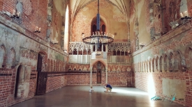 chapel inside Teutonic stronghold Malbork Castle