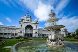 exterior of The Royal Exhibition Building Melbourne