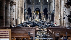 fire in notre dame cathedral