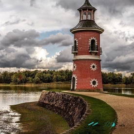 lighthouse near Moritzburg Castle