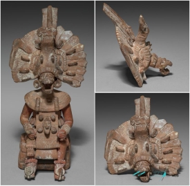 maya Seated Lord with Removable Headdress