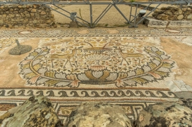 mosaics at Heraclea Lyncestis