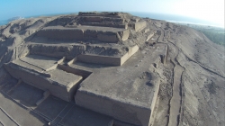 pachacamac aerial view