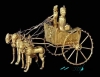 small golden chariot Oxus River Tajikistan