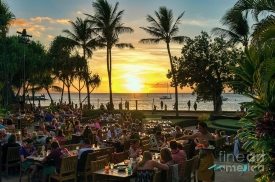 sunset at lahaina luau