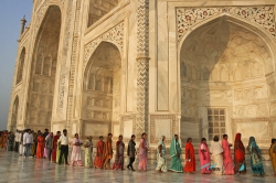 taj mahal view