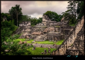 tikal maya ruins