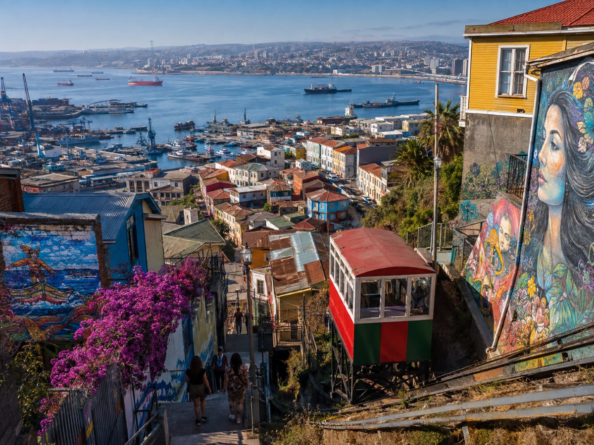 Valparaiso El Mas Importante Puerto De Chile
